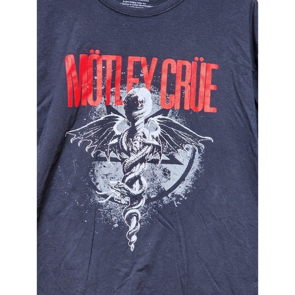 Motley Crue Dr Feelgood Black T-Shirt XL Heavy Metal Rock Hair Band - Picture 2 of 4
